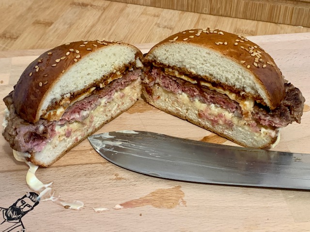 Panino smashed burger