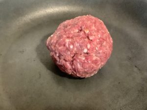 Preparato hamburger